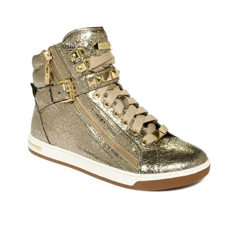 michael kors high heel sneakers